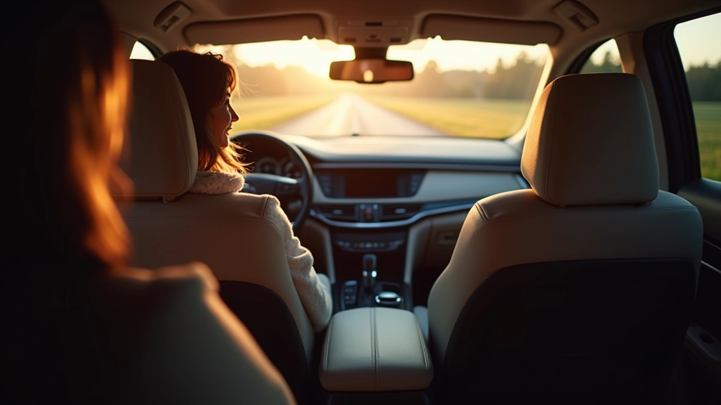 Premium SUV interior showcasing comfortable seating and modern dashboard layout