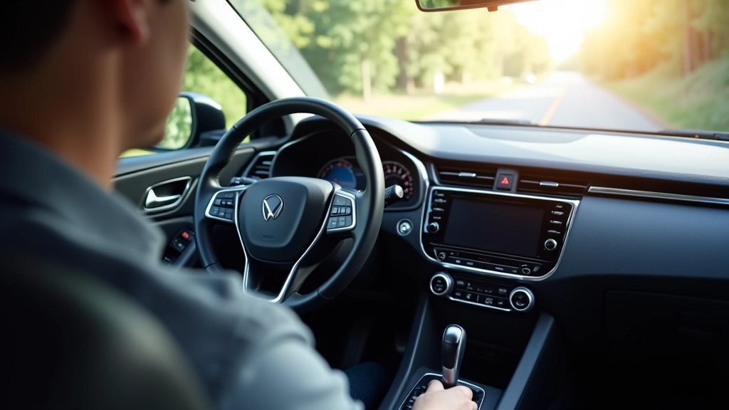Toyota Highlander dashboard showing accessible control layout, steering wheel adjustment, and climate control buttons within easy reach